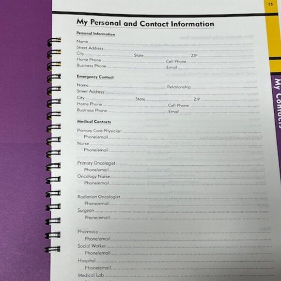 Lance Armstrong's Livestrong Guidebook, Planner and Journal 2 Paperback Binders - Picture 9 of 11